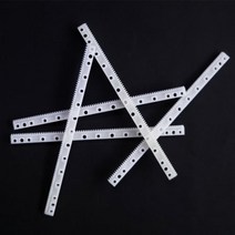 10P 13cm 톱니막대 바 래크 기어 창작 부품 초등 과학상자 자동차 원리 다용도 방과후 학습