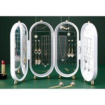 목걸이귀걸이케이스 티파니케이스 악세사리보관함 미니보석함 화이트