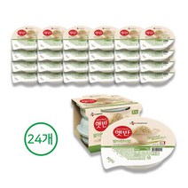 CJ 햇반 발아현미밥 210g x 24개 즉석밥 잡곡밥 현미밥 작은공기 130g 2180186