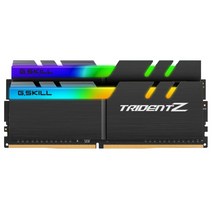 지스킬 DDR4 16G PC4-24000 CL16 TRIDENT Z RGB 램, F4-3000C16D-16GTZR