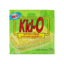 키도 버터레몬향 크래커 샌드위치120g 20개입 KId-O (무료배송), 120g, 20개