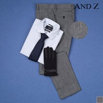 지오지아 앤드지 멜란지그레이 하운드투스 정장팬츠 (BZZ4SP1202)