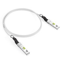 [블루] 컬러 10G SFP+ DAC 케이블 - 시스코 SFP-H10GB-CU3M 디링크 슈퍼마이크로 넷기어 미크로틱 ZTE 장치 포티넷용 트위낵스 SFP 케이블 3m, White