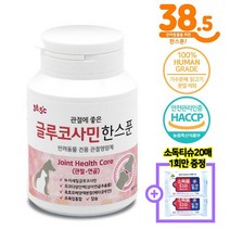 38.5 고양이 강아지 관절영양제 글루코사민 한스푼60g +티슈