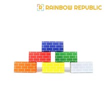 집짓기 DIY 종이 벽돌블럭 48개 세트 유치원 가정보육 블록