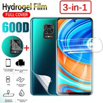샤오미 레드미 노트 9 10 프로 맥스 11 11s 10s 9s 백 3 in 1 하이드로, 01 3-in-1, 09 For Redmi Note 10