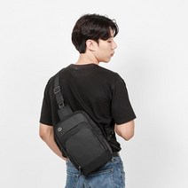 20대남자 데일리 외출용 캐주얼슬링백 남편선물 펑크룩 미니핸드폰가방 고스룩 고딕룩