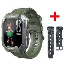 다이빙 컴퓨터 시계 게이지 2022 새로운 군사 스마트 남자 방수 스포츠 피트니스 추적기 야외 smartwatch 수영, 녹색 b