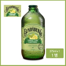 분다버그 레몬라임앤비터스 탄산음료, 375ml, 1개