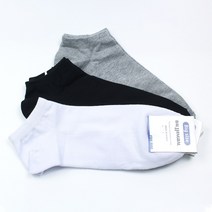 [280~300mm] 남성용 빅사이즈 스니커즈 양말 5켤레