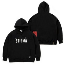 (주)스티그마코퍼레이션 STIGMA 스티그마 21 STGM HEAVY SWEAT HOODIE BLACK