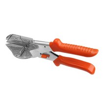 45-135 도 멀티 앵글 마이터 사이딩 와이어 덕트 커터 PVC PE 플라스틱 파이프 호스 가위 컷 가사 가정 장식 배관 도구, CHINA, Orange