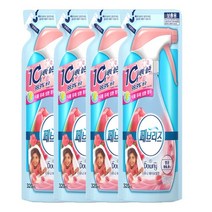 페브리즈 섬유탈취제 다우니에이프릴향 리필, 320ml, 4팩