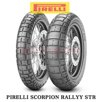 [FIRELLI] 스콜피온 랠리 STR 160/60 R 15 (뒤) 피렐리 오토바이 타이어, 1개