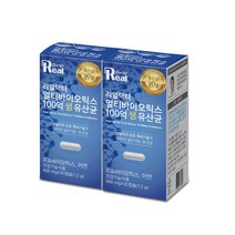 멀티 바이오틱스 100억 생 유산균 400mg x 30캡슐, 2박스