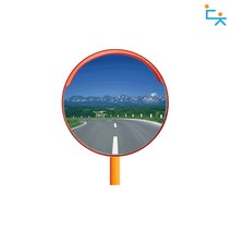 대청 PC 원형 반사경 1000파이, 앙카식지주, 1개