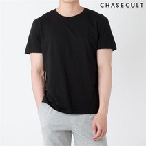체이스컬트 공용 슬럽 라운드 반팔 티셔츠-JBZU5805C03