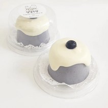 댕댕주방 강아지생일 간식 우유푸딩 알러지 수제간식(블루베리), 블루베리