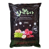 잘 키우다! 15kg 천연동물성단백질유기질비료 마늘 양파 고추 포도 유기농비료 친환경비료, 1개