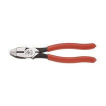 클라인툴스 HD20009NE 사이드 커터 Linemans 플라이어 컷 ACSR 나사 못 하드 와이어 9인치 전기, Heavy Duty Cutting