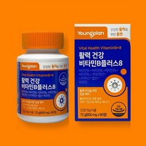 멀티 비타민B 컴플렉스 부원료 코엔자임Q10 유기야체혼합분말 클로렐라추출분말, 1통, 90정