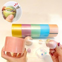 유니커블 대왕 펄 반짝이 컬러 대형 테이프 끈끈이 공 찐득 볼 만들기 집콕 놀이 스트레스해소 블링 돌돌이 말랑이 장난감, 펄컬러 6cm sc488-2