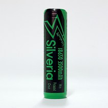 실버리아 18650 5핀충전기 리튬이온배터리 충전지 충전거치대 후레쉬 랜턴소모품, 18650충전지 3500mAh, 1개