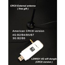 공유기 LDW931 4G 와이파이 라우터 나노 SIM 카드 휴대용 와이파이 LTE USB 4G 모뎀 포켓 핫스팟 안테나 와이파이 동글, 04 America CRC9 version