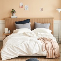 소프라움 스노든 80수 순면 누비이불커버 싱글/퀸/킹, 상세설명 참조