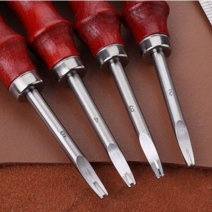 DIY 가죽공예도구 피할기 엣지베베러 4PCS