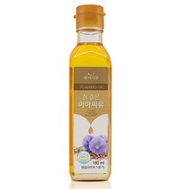 백세식품 참좋은 아마씨유 180ml HACCP 인증제품, 180ml×1병