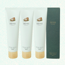 주빌리 덴키 무불소 계면활성제없는 천연치약 입냄새 충치 미백 치약, 3개, 120g