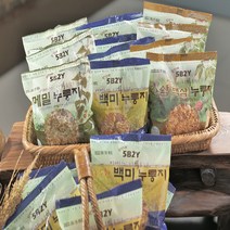 김선애 우리쌀 오병이어 누룽지 현미 백미 포켓 가마솥 국산 인삼 누룽지, 백미100봉+인삼15봉+메밀15봉