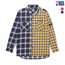 엔비에이 남성 미네소타 팀버울브스 컬러 배색 셔츠 (N183SH301P)