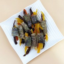 아침애 무방부제 반려동물 수제간식, 북어껍질 소고기야채말이70g, 1개