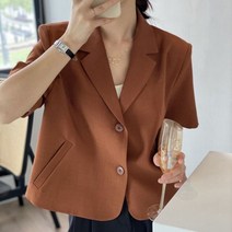 하객패션 20대 룩 패션 세련된 한국 싱글 브레스트 노치 블레이저 여성용 레저 우아한 솔리드 세련된 오피스 웨어