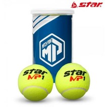 스타 테니스공 매치포인트 2개입 /TB172-30 /스포츠클럽/ 방과후활동/ 체육수업, 상세페이지 참조, 1개