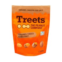 (런칭특가) Treets 트릿츠 명품 땅콩 초코볼 140g 대용량 카라멜 초코 씨솔트 공정무역 초코렛 독일 명품 땅콩 초코볼, 140g x 3ea