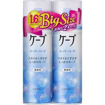 카오 케프 수퍼 하드 무향 헤어 스프레이 300g 2개 세트, 2개세트