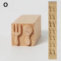 수동 새겨진 된 나무 우표 DIY 점토 도자기 프린팅 블록 도구 물고기 뼈/다람쥐/꽃/사슴 인감, 17 16