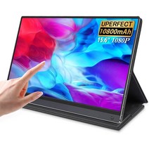 Uperfect 35.97cm FHD 배터리 DEX 포터블 멀티터치 HDR 휴대용 모니터 156G16