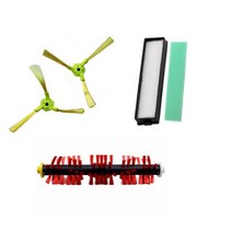 무선청소기 청소기 필터 교체 부품 호환 액세서리 Hepa 스폰지 LG Hom Bot VR6270LVM VR6570 VR6260LVM VR 시리즈 로봇, 1 set