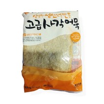 미도식품 부산미도어묵 미도 고급사각어묵, 1팩, 500g