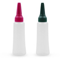 유한 미용 플라스틱 공병 다용도 뾰족캡 빈병 200ml, 유한공병 색상랜덤