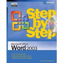 Microsoft Office Word 2003 : Step by Step, Microsoft Office Word 2003 :.., Online Training Solutions(저),