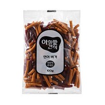 아침애간식 애견용 버거, 연어버거, 10개