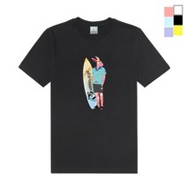 [PearlMoon]펄문 T_shirts surfing 라운드넥 반팔 티셔츠