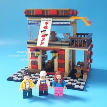 SSBEST레고호환 셈보블럭 일식집 식당 상점모듈러