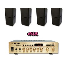60AG-100 블루투스160W 앰프 4스피커 매장음향풀세트