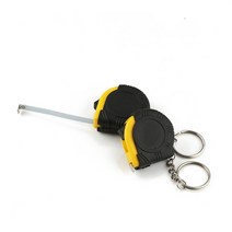 측정기 WINTAP 미니 1M 스틸 테이프 측정 키 체인 Waterpoof 개폐식 도구 스테인레스 건설 눈금자, 1M tape measure